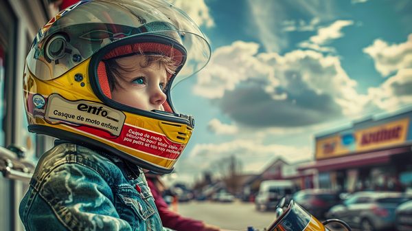 Casque de moto enfant : sécurité et style pour vos petits motards