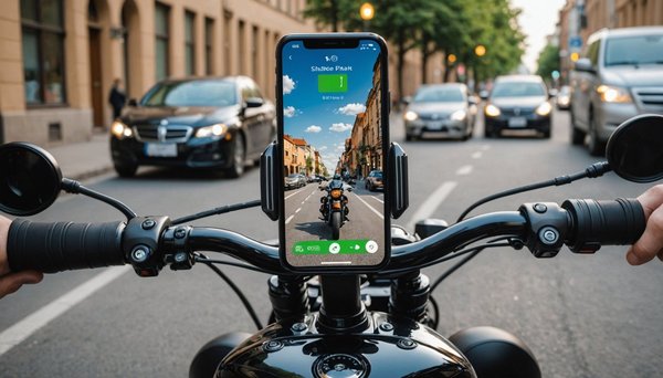 Support téléphone moto avec chargeur sans fil : praticité et sécurité